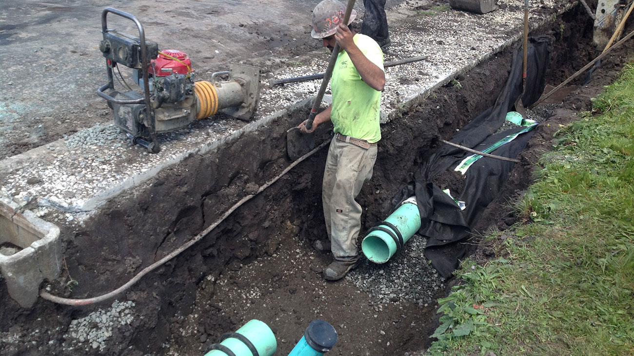 Downtown Sewer Spot Repairs & Holbrook Creek Sanitary Sewer Replacement